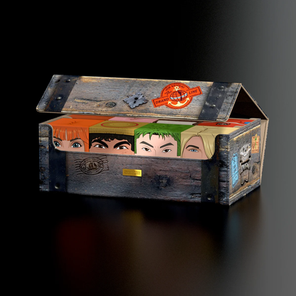 Squaroes - Archive - One Piece Collector's Case - Wooden Chest