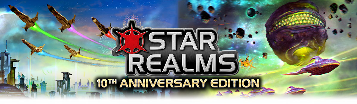 Star Realms 10th Anniversary Edition - Deck Building Game - Wise Wizard Games