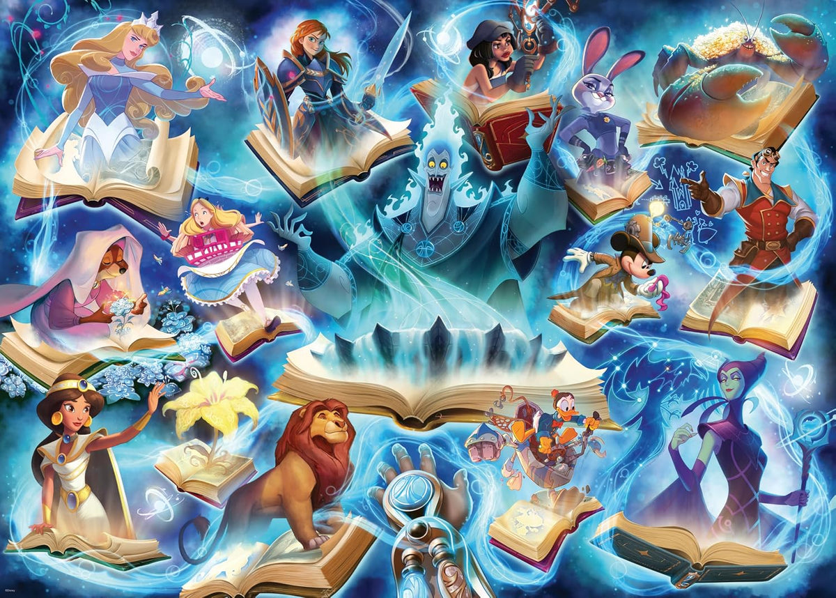 Adult Puzzle 1000 pieces - Disney Lorcana TCG - Glimmers of the Realm: Steel
