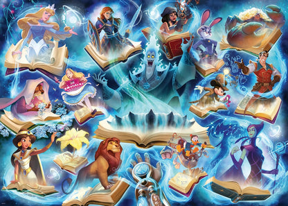Adult Puzzle 1000 pieces - Disney Lorcana TCG - Glimmers of the Realm: Steel