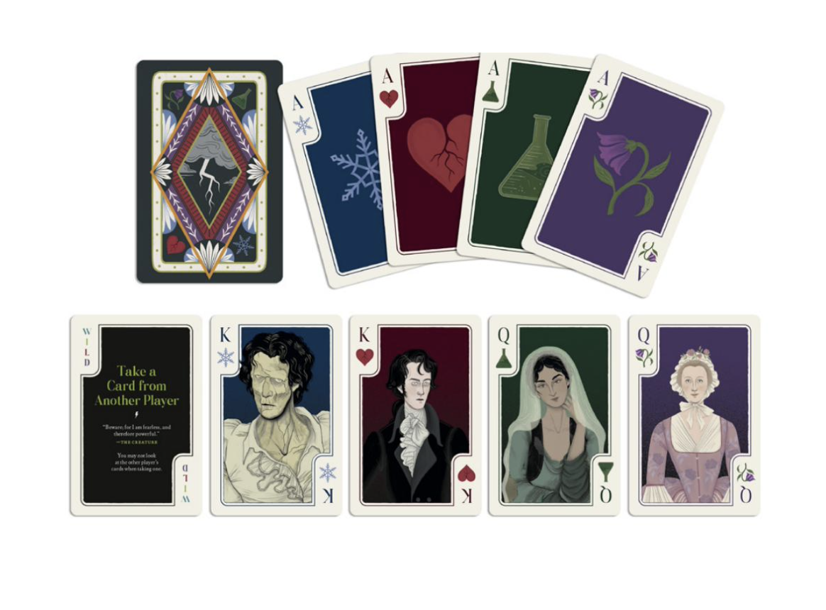 Mary Shelley's Frankenstein Cards - A Monster Deck of 7 Different Card Games