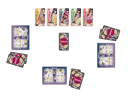 Sensu - Master the art of Japanese Fans - Card Game - dv Gnocchi