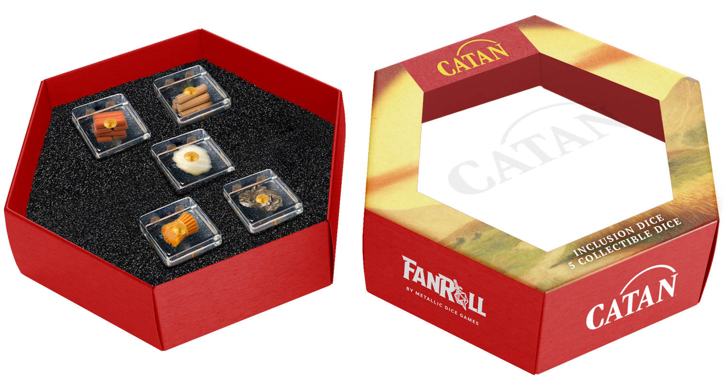 CATAN® Inclusion Dice d6 Dice - Fanroll Dice