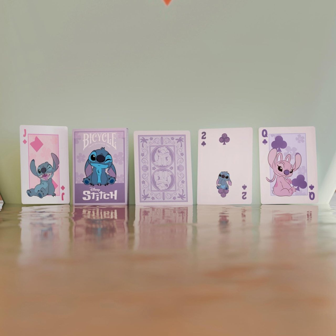 Bicycle Playing Cards -  Disney's Stitch (Purple Deck)