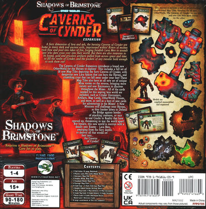 Shadows of Brimstone: Caverns of Cynder Expansion - Flying Frog Productions