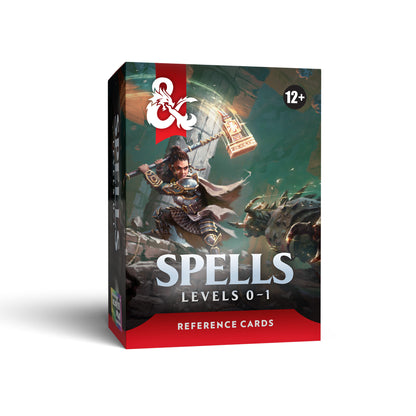 Dungeons & Dragons Reference Cards - Trove Spells (Levels 0-1)
