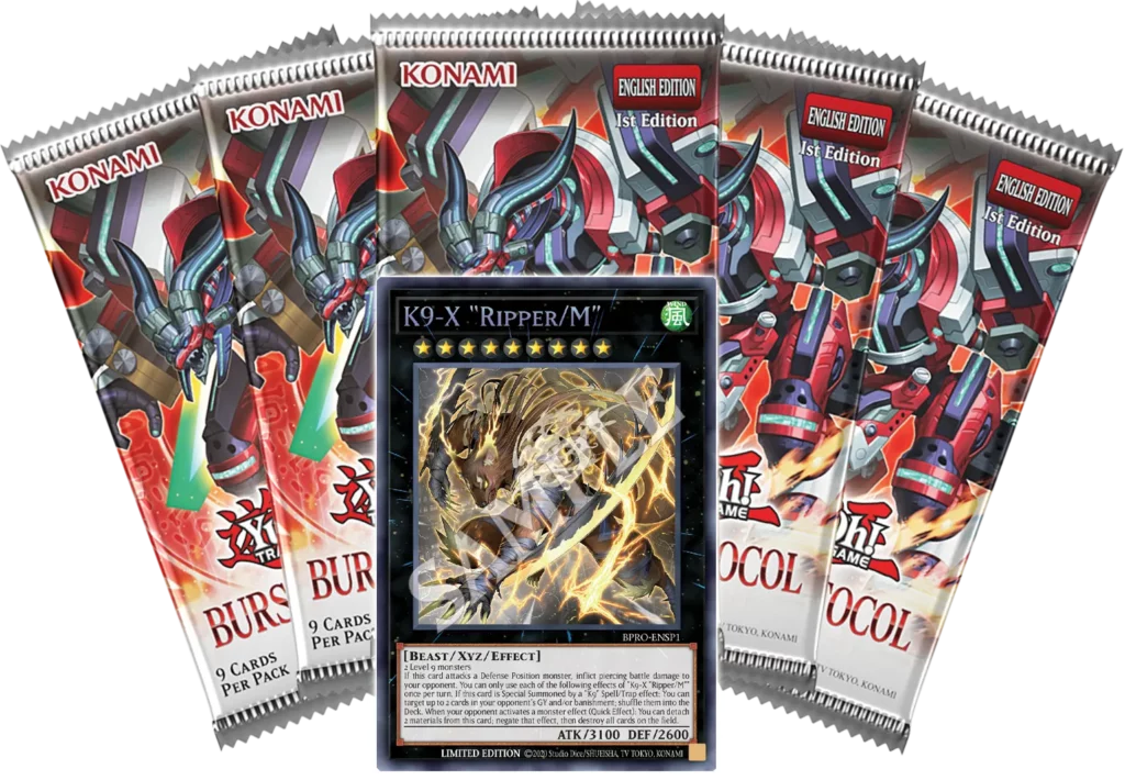 Yu-Gi-Oh! TCG: Burst Protocol (2026) Booster Pack - Konami