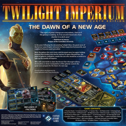 Twilight Imperium - 4th Edition - An Intergalactic Empire Game - Fantasy Flight