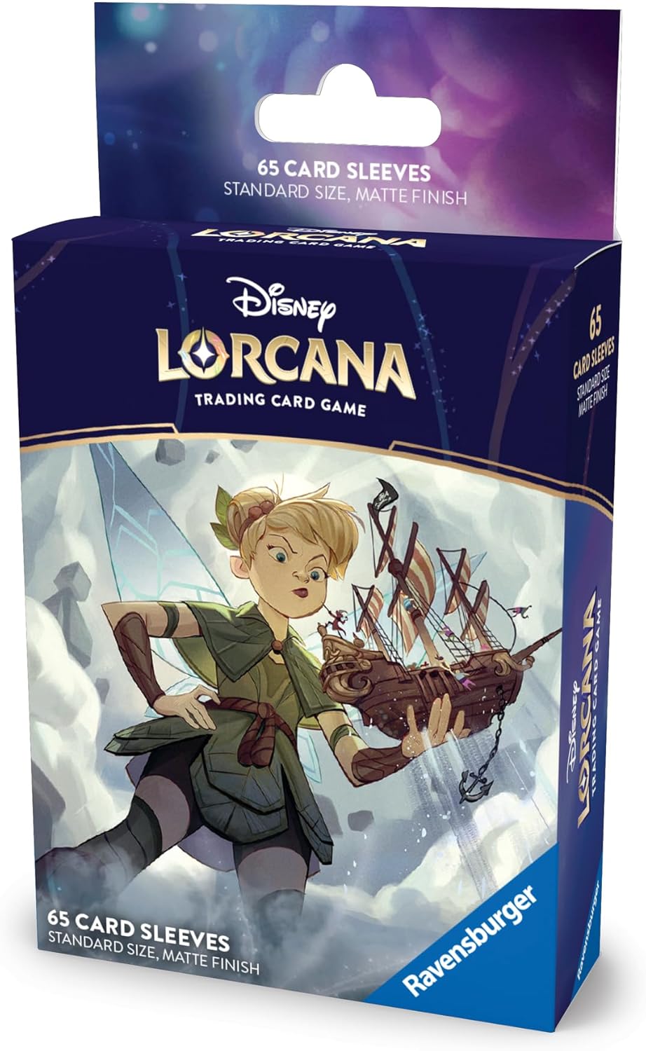 Disney's Lorcana - Reign of Jafar - Giant Tinkerbell - 65 Card Sleeves - Ravensburger