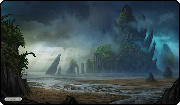 Playmat: Magic Island - GameArt - GameHead