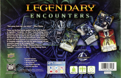 Legendary Encounters - Aliens - Expansion #1 - Deck Building Game - Upper Deck