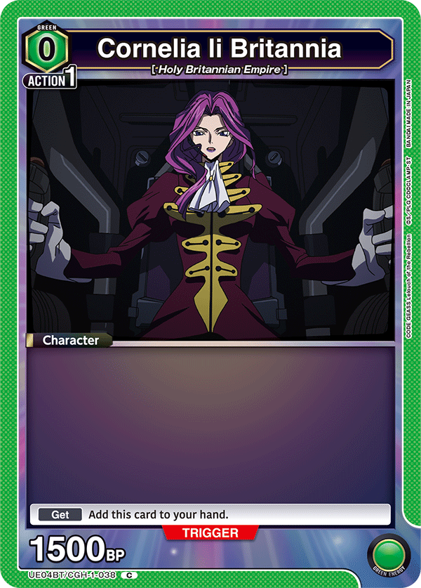 Union Arena TCG: Code Geass Vol. 02 Booster Pack - Lelouch of the Rebellion - BanDai