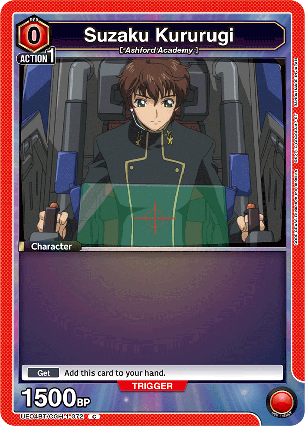 Union Arena TCG: Code Geass Vol. 02 Booster Pack - Lelouch of the Rebellion - BanDai