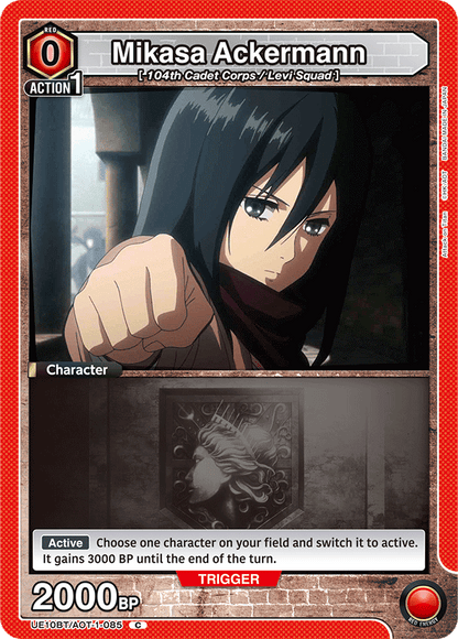 Union Arena TCG: Attack on Titan Booster Pack - BanDai