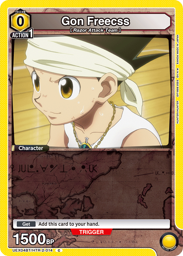 Union Arena TCG: Hunter X. Hunter Vol. 02 Booster Pack - BanDai