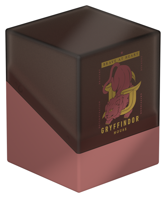 Harry Potter: Hogwarts Houses Gryffindor - Boulder 100+ Deck Box - Ultimate Guard
