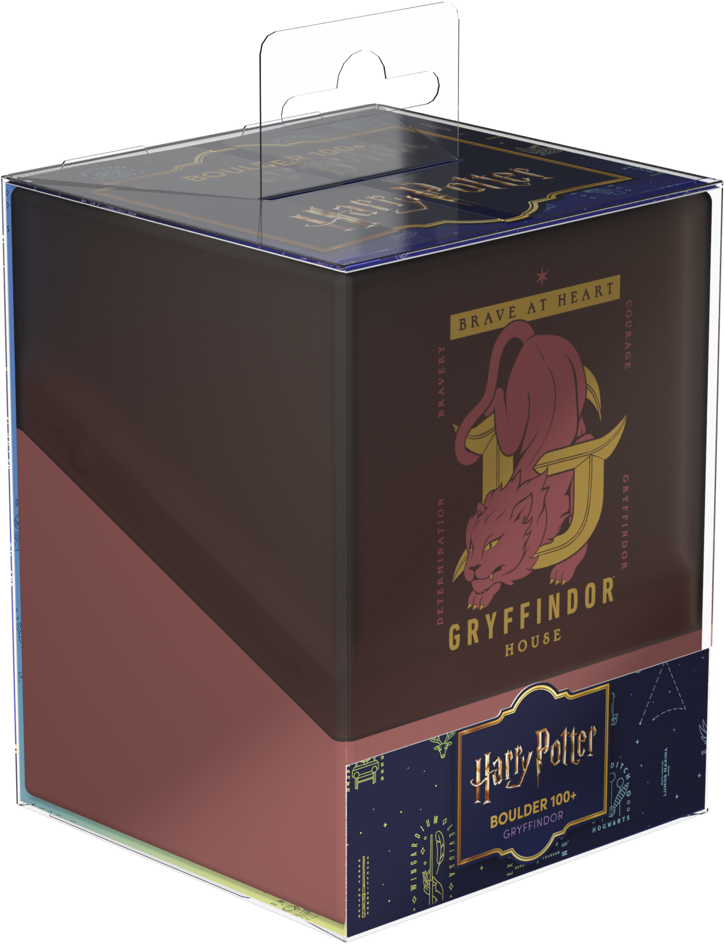Harry Potter: Hogwarts Houses Gryffindor - Boulder 100+ Deck Box - Ultimate Guard