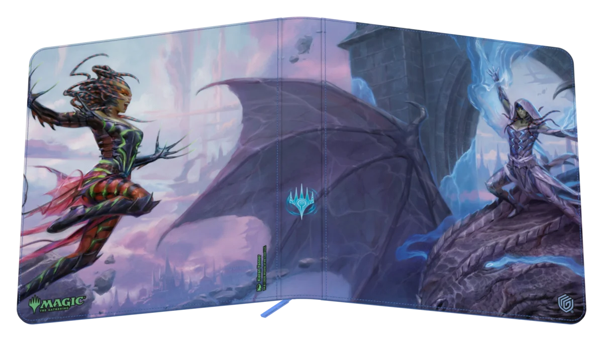 Zipfolio 480 Xenoskin Magic: The Gathering "Reality Fracture" - Vraska, Soul Of Stone / Vraska, The Cutting Glare
