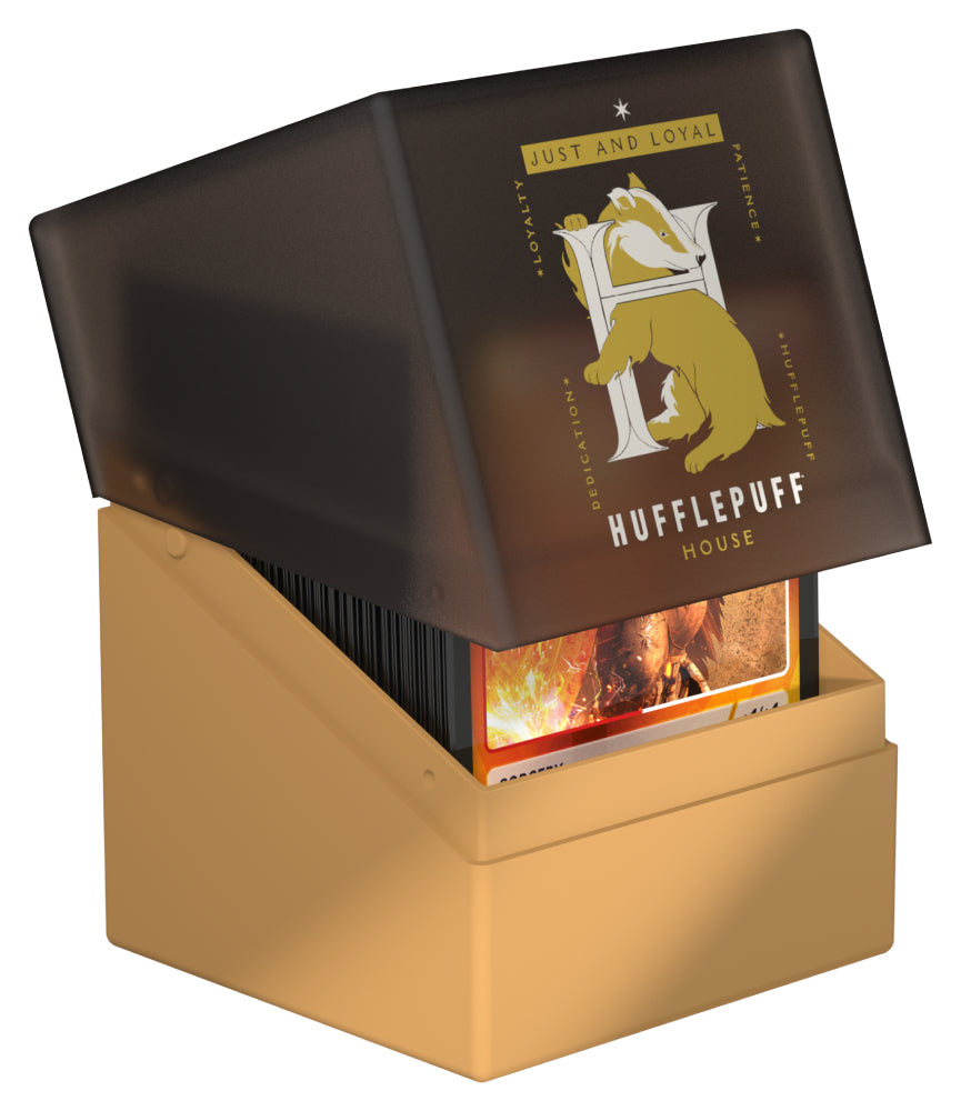 Harry Potter: Hogwarts Houses - Hufflepuff - Boulder 100+ Deck Box - Ultimate Guard