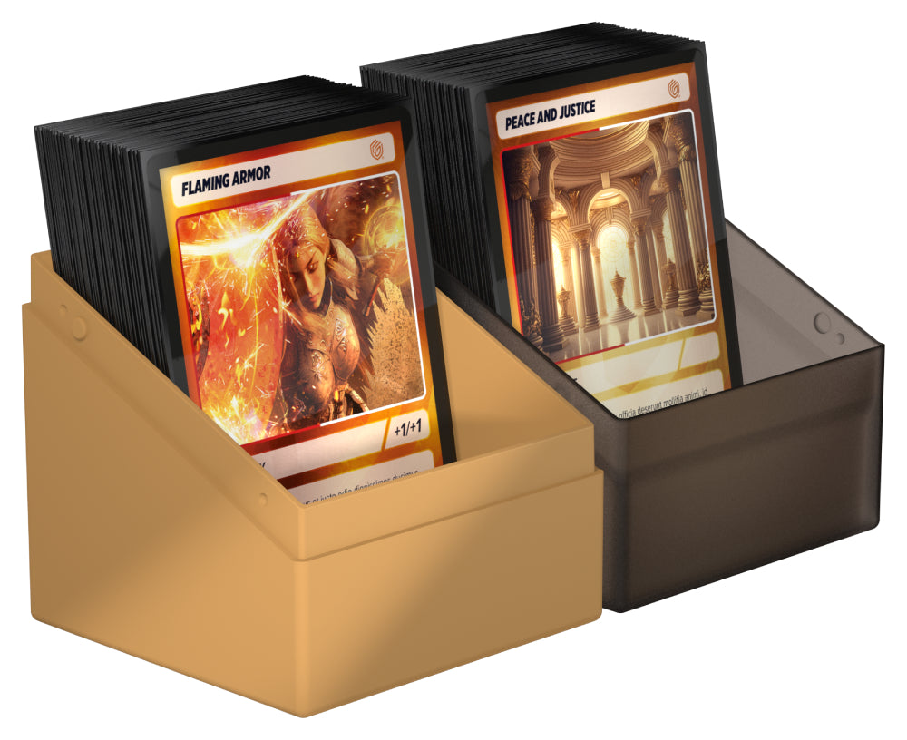 Harry Potter: Hogwarts Houses - Hufflepuff - Boulder 100+ Deck Box - Ultimate Guard