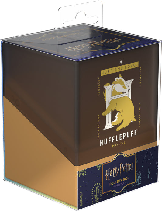 Harry Potter: Hogwarts Houses - Hufflepuff - Boulder 100+ Deck Box - Ultimate Guard
