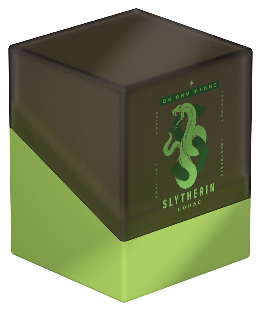 Harry Potter: Hogwarts Houses - Slytherin - Boulder 100+ Deck Box - Ultimate Guard