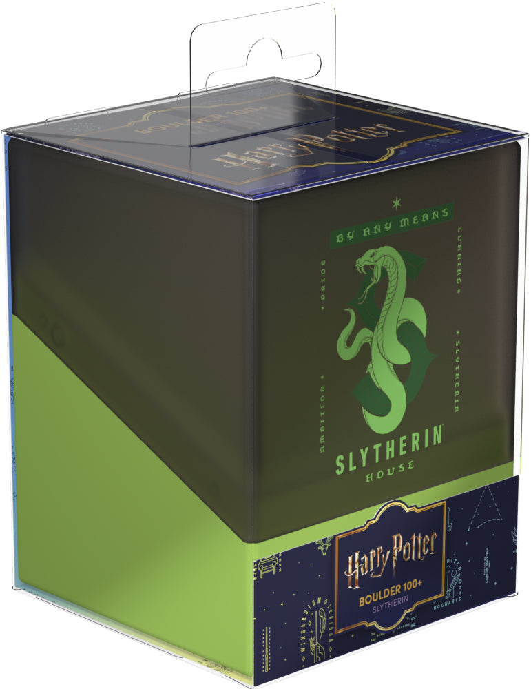 Harry Potter: Hogwarts Houses - Slytherin - Boulder 100+ Deck Box - Ultimate Guard