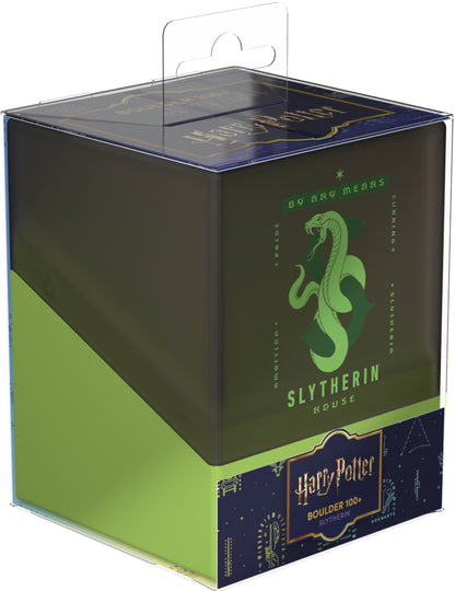 Harry Potter: Hogwarts Houses - Slytherin - Boulder 100+ Deck Box - Ultimate Guard