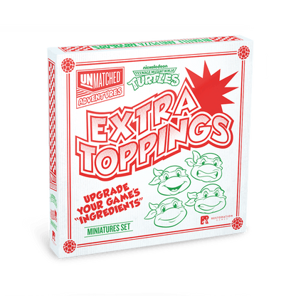 Unmatched Adventures: TMNT - Extra Toppings Expansion - Restoration Games