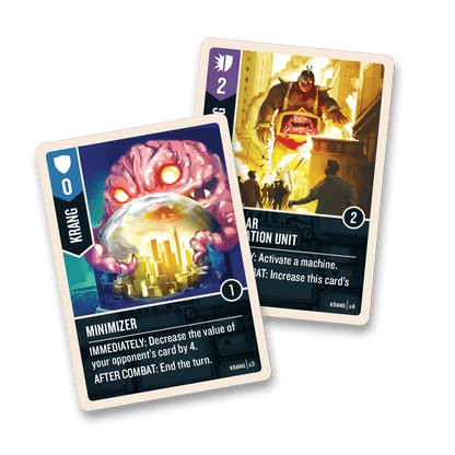 Unmatched Adventures: TMNT - Teenage Mutant Ninja Turtles: Shredder/Krang Hero Deck Expansion - Restoration Games