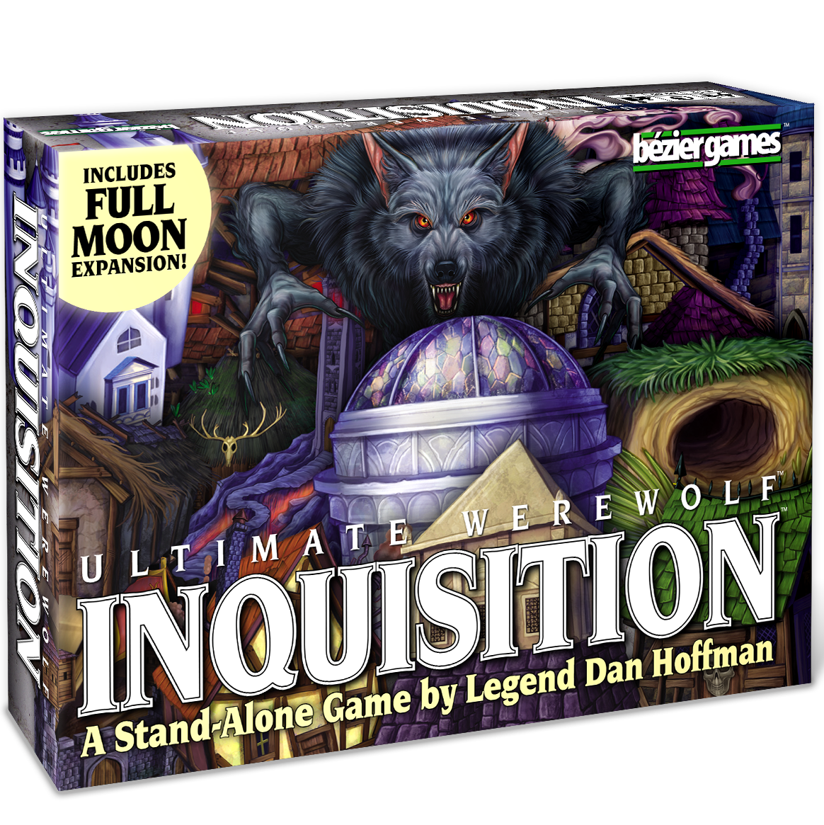 Bezier Games - Ultimate Werewolf - INQUISITION + Full Moon Expansion Included!
