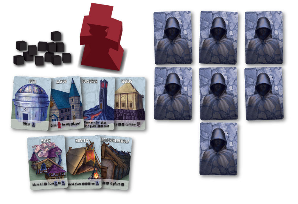 Bezier Games - Ultimate Werewolf - INQUISITION + Full Moon Expansion Included!