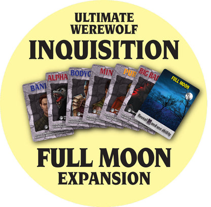Bezier Games - Ultimate Werewolf - INQUISITION + Full Moon Expansion Included!