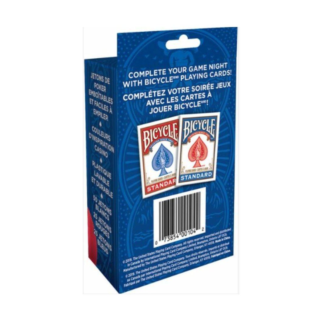 Poker Chips: 2 Gram Plastic 100ct - Bicycle