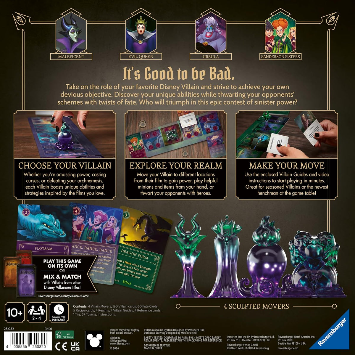 Disney Villainous - Darkness Brewing - Gateway Base Game