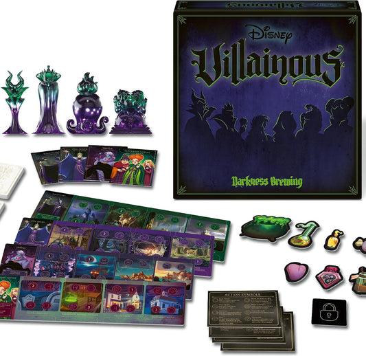 Disney Villainous - Darkness Brewing - Gateway Base Game