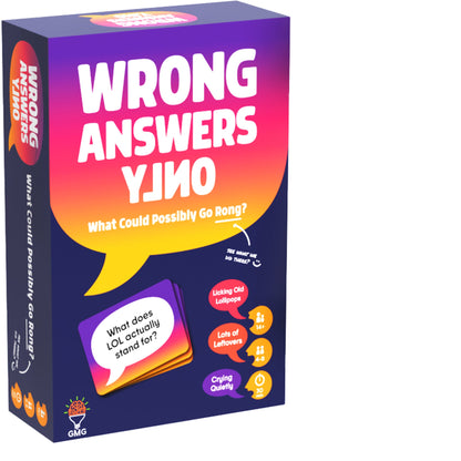 Wrong Answers Only - a Fun Party Group Game - Asmodee