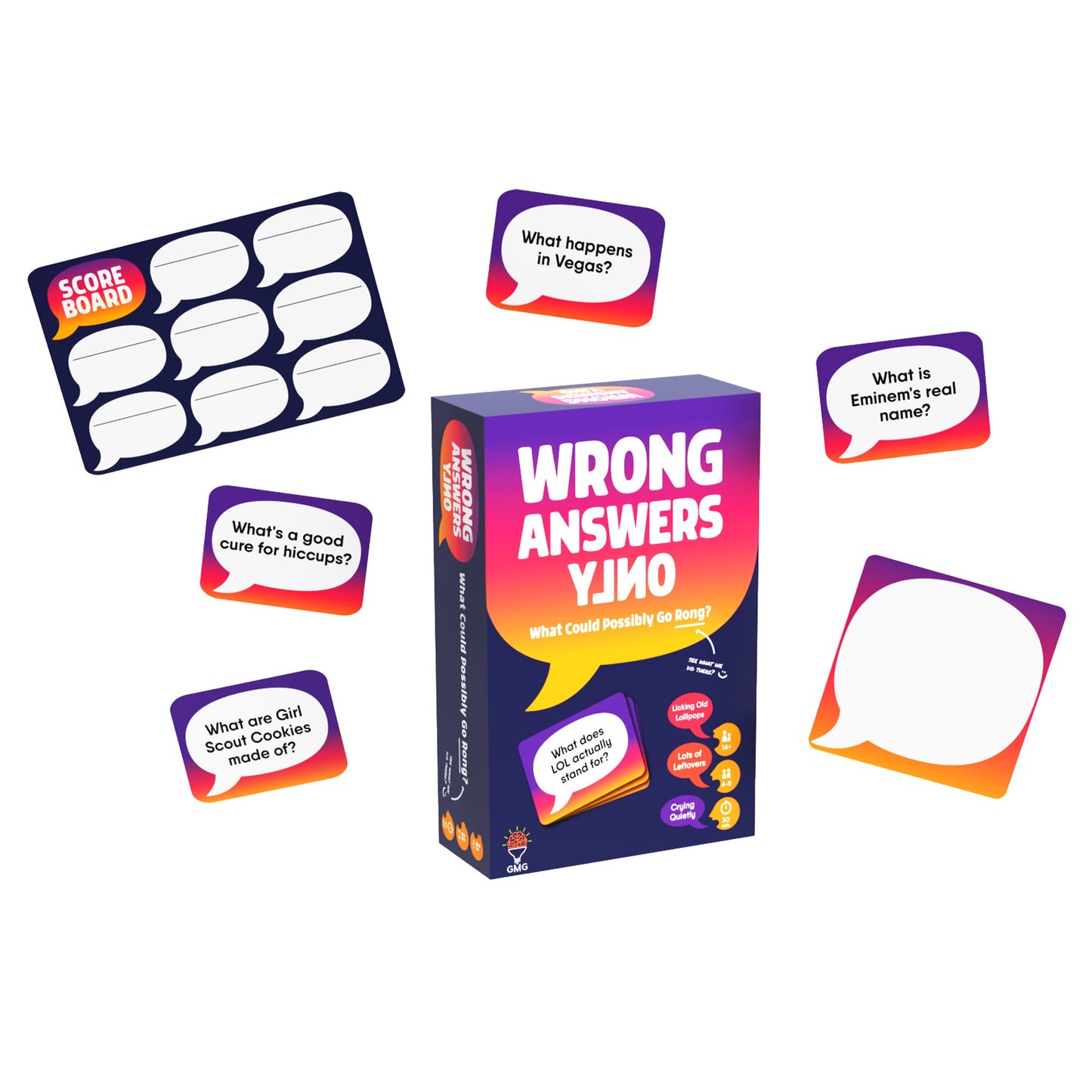 Wrong Answers Only - a Fun Party Group Game - Asmodee