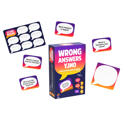 Wrong Answers Only - a Fun Party Group Game - Asmodee