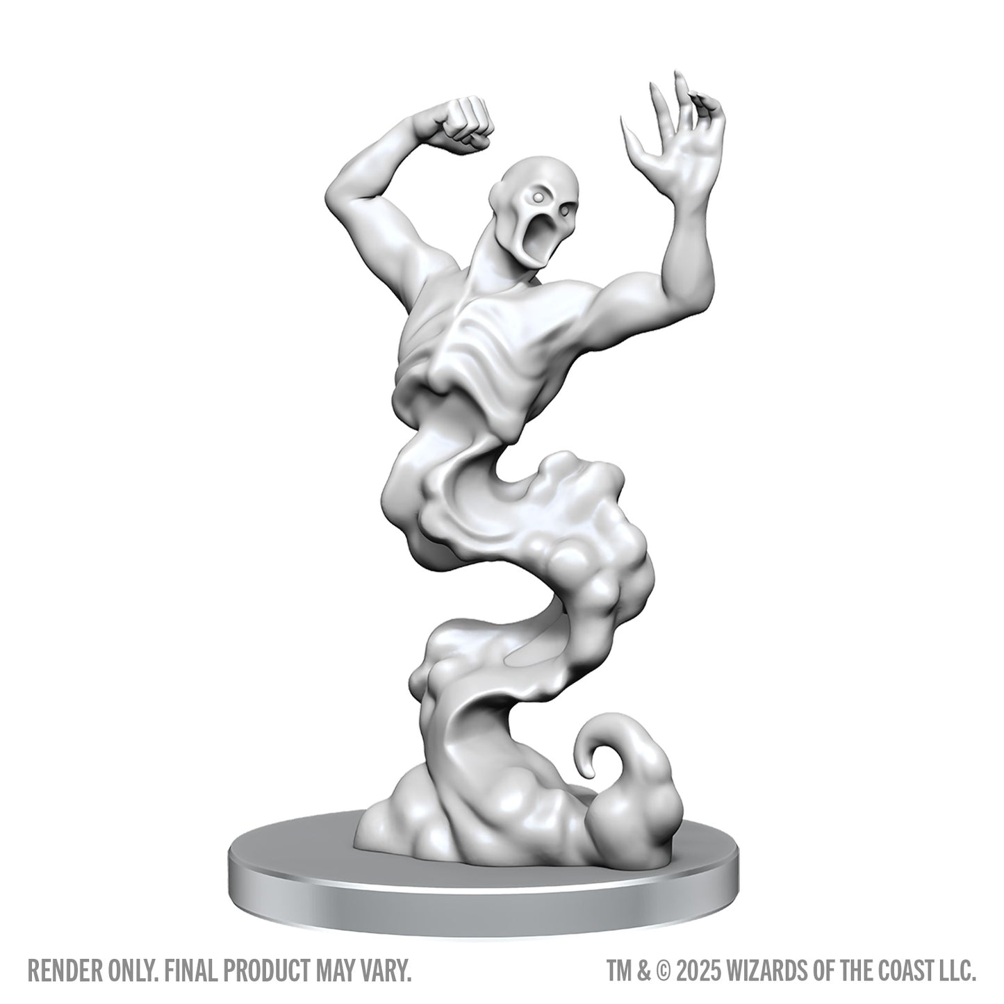 Dungeons & Dragons Unpainted Miniatures - CLASSIC WIGHT & CLASSIC WRAITH - Nolzur's Marvelous Miniatures - WizKids