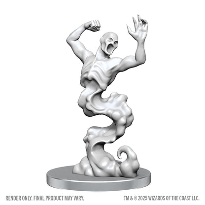 Dungeons & Dragons Unpainted Miniatures - CLASSIC WIGHT & CLASSIC WRAITH - Nolzur's Marvelous Miniatures - WizKids