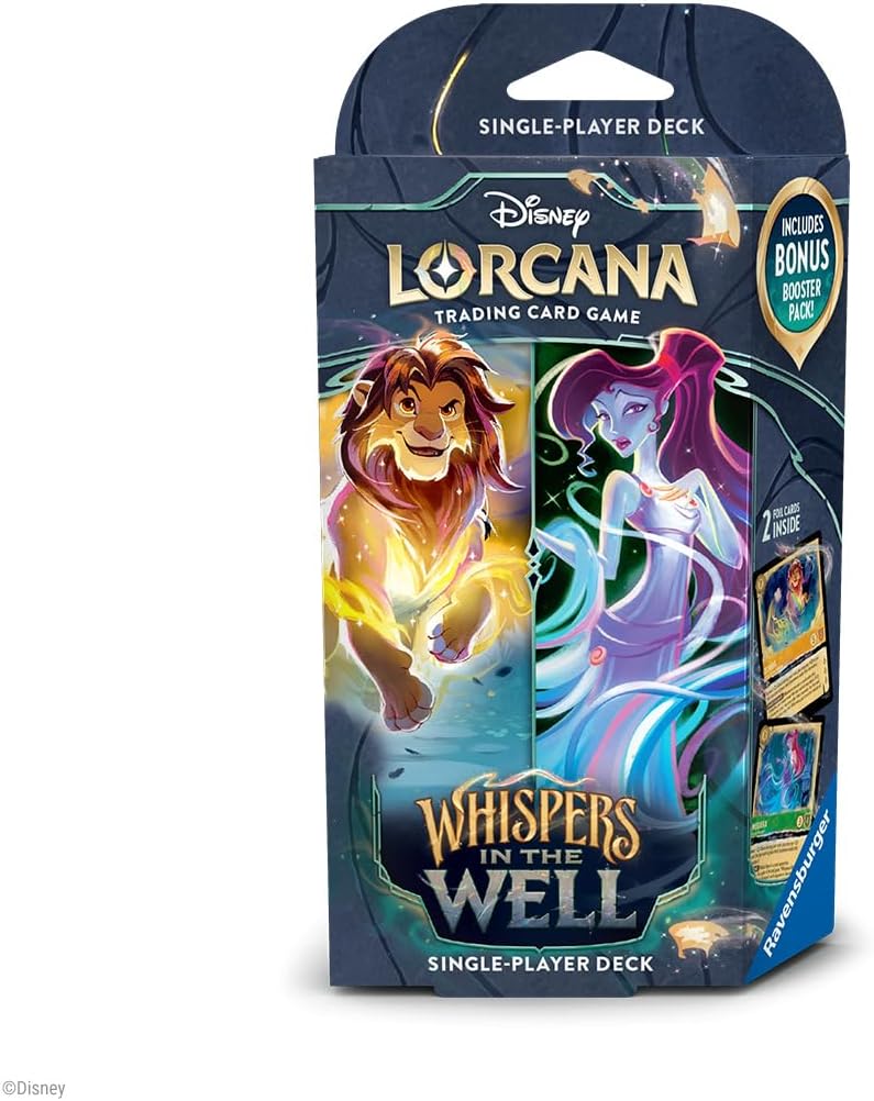 Disney's Lorcana - Whispers In the Well - Starter Decks - Ravensburger Games