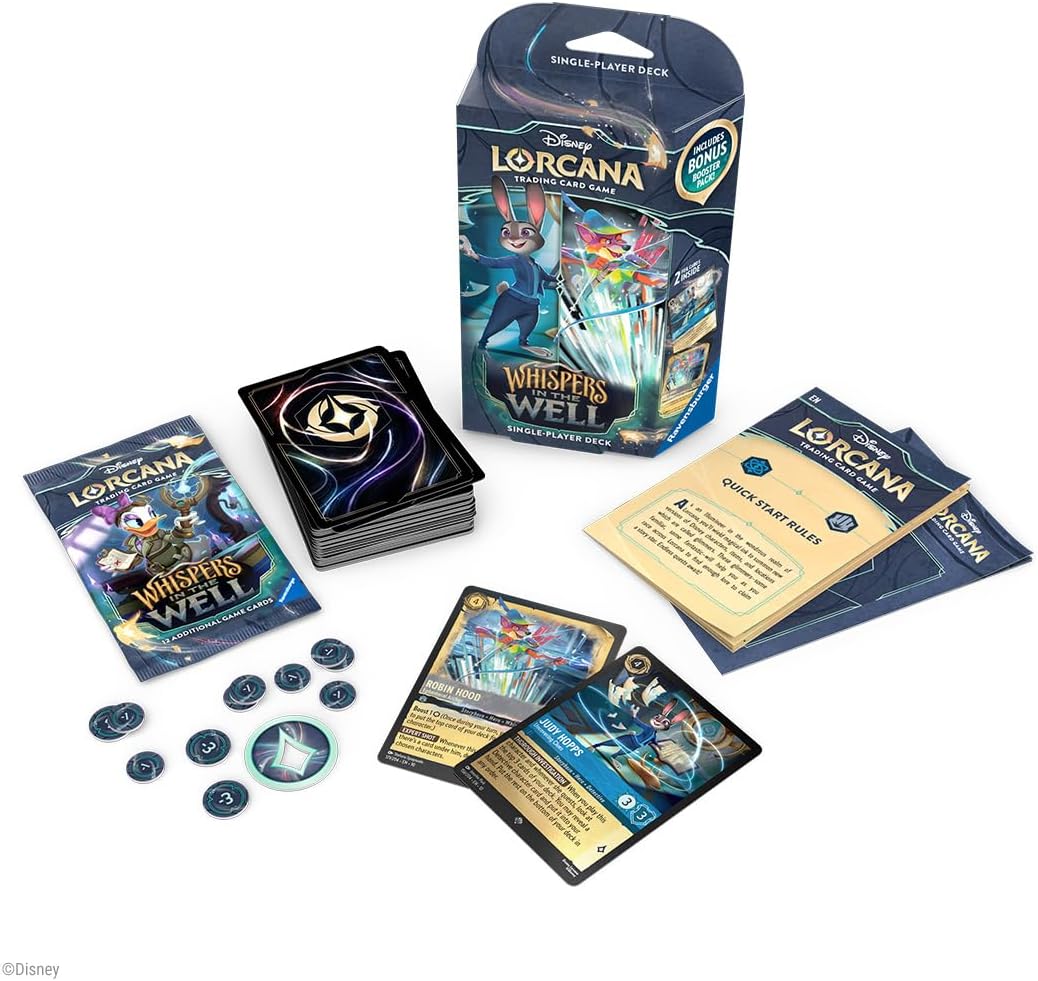 Disney's Lorcana - Whispers In the Well - Starter Decks - Ravensburger Games