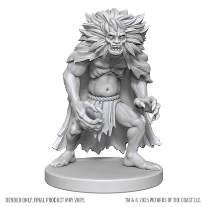 Dungeons & Dragons Unpainted Miniatures - CLASSIC WIGHT & CLASSIC WRAITH - Nolzur's Marvelous Miniatures - WizKids