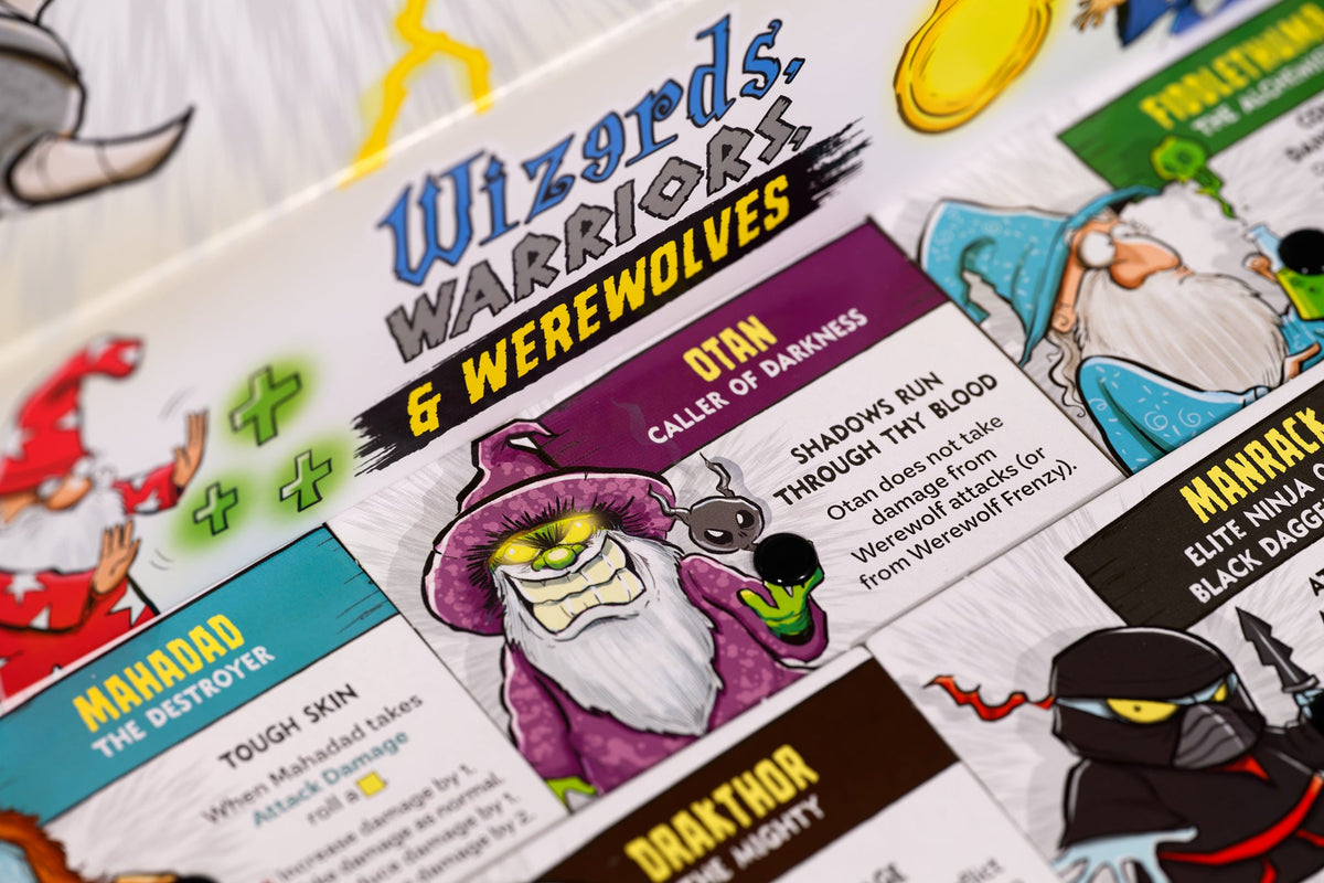 Wizerds, Warriors, & Werewolves