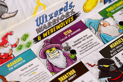 Wizerds, Warriors, & Werewolves