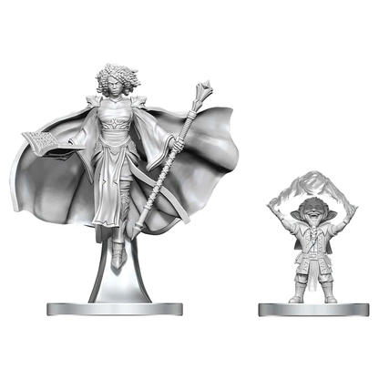 Dungeons & Dragons - Gnome Warlock & Aasimar Wizard - Nolzur's Marvelous Miniatures