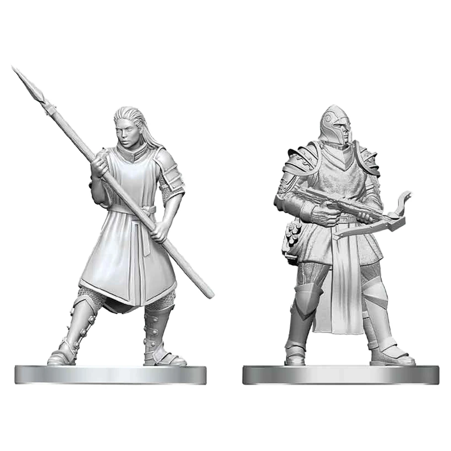 Dungeons & Dragons - Drow Elite Warrior & Drow Priestess of Lolth - Nolzur's Marvelous Miniatures