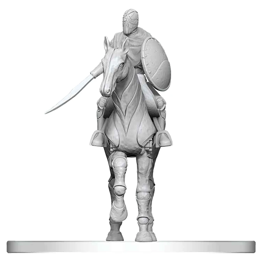 Dungeons & Dragons Unpainted Miniatures - Nimblewright Steed with Rider- Nolzur's Marvelous Miniatures