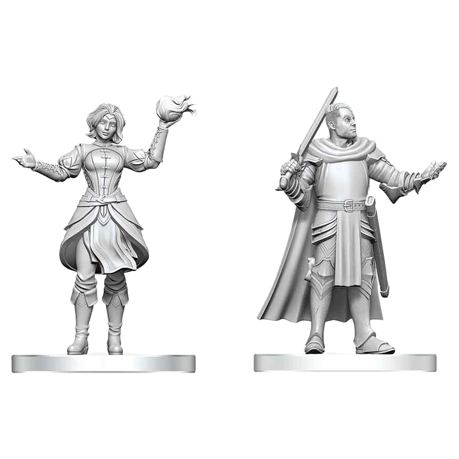 Dungeons & Dragons - Knight & Mage Apprentice - Nolzur's  Marvelous Miniatures